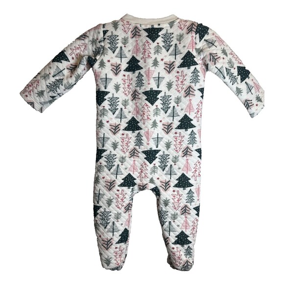 Chick Pea Sleeper Christmas Trees Size 6-9 Months Unisex Holiday Festive Winter - Picture 6 of 13
